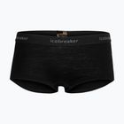 Women's thermal boxers Icebreaker Merino 200 Oasis Boy Shorts black