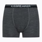 Men's thermal boxer shorts icebreaker Anatomica gritstone hthr