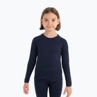 Icebreaker Kids 200 Oasis Crewe midnight navy thermal sweatshirt