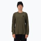 Men's thermal active sweatshirt Mons Royale Icon dark olive