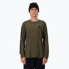 Mons Royale Icon dark olive men's thermal longsleeve