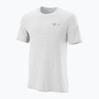 Wilson men's tennis shirt Bela SMLS Crew III white WRA813004