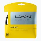 Tennis string Luxilon 4G 125 Set 12.2 m black