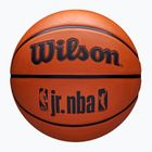 Children's basketball Wilson NBA JR Drv Fam Logo brown size 4