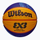 Wilson Fiba 3x3 Game Ball Paris Retail basketball 2024 blue/yellow size 6
