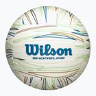 Beach volleyball Wilson Shoreline Gen white/blue size 5