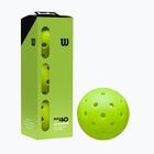 Padel balls Wilson Max 40 Outdoor Pickleball 3B 3 pcs. green