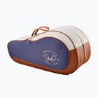 Tennis bag Wilson Heritage V2 6Pk cream/clay/navy