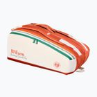 Tennis bag Wilson Roland Garros Super Tour 9Pk 2026 cream/clay/green
