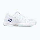 Children's tennis shoes Wilson Rush Pro Ace L Jr white/bay/skip blue