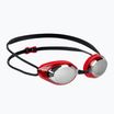 TYR Blackhawk Racing Mirrored silver/ red/ black swimming goggles