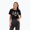 Women's GAP Logo Slub Tee black