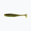 Relax Bass 2.5 Laminated rubber lure 4 pcs chartreuse-silver glitter motoroil-silver glitter BAS25