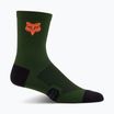 Fox Racing 6 Ranger dark sage cycling socks