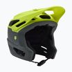 Fox Racing Dropframe Pro Runn fluorescent yellow bike helmet