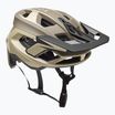Fox Racing Speedframe Pro Defy cream bike helmet