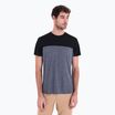 Men's Icebreaker Merino Cool-Lite Sphere III SS Tee Colour Block graphite hthr trekking t-shirt