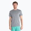 Men's Icebreaker Merino 125 Cool-Lite Sphere III SS Tee metro heather trekking t-shirt