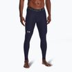 Under Armour HeatGear midnight navy/white men's training leggings