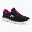 Women's training shoes SKECHERS Summits black/hot pink