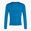 Men's Saucony Stopwatch cobalt heather running longsleeve