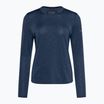 Men's Saucony Stopwatch navy heather running longsleeve