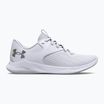 Women's training shoes Under Armour W Charged Aurora 2 white/white/metallic warm silver