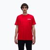 Men's Napapijri S-Linth red goji t-shirt