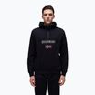 Men's Napapijri Burgee Half Zip Hooded 2.0 sweatshirt black 041