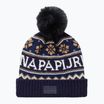 Women's winter beanie Napapijri F-Soiusa blu marine