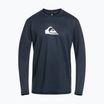 Men's Quiksilver Solid Streak navy blazer/white swimming longsleeve