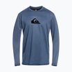 Men's Quiksilver Solid Streak navy blazer/white swimming longsleeve