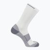 Salomon Aero Crew white/quarry/quiet shade running socks