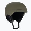 Salomon Brigade olive night ski helmet