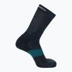 Salomon X Ultra Crew trekking socks carbon/stargazer/pearl blue