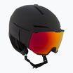 Ski helmet Salomon Osmo Pro Sigma Photo black/poppy red