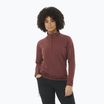Women's trekking sweatshirt Salomon Essential Lightwarm Hz rum raisin