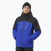 Men's Salomon Brilliant surf the web/deep black ski jacket