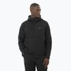 Men's hoodie Salomon SHKout Half Zip Hooded deep black