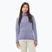 Women's trekking sweatshirt Salomon Lightwarm Full Zip blue granite