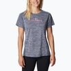 Columbia women's Zero Rules Graphic Crew trekking shirt grey 1991583467