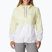 Columbia Flash Forward women's wind jacket yellow and white 1585911713