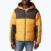 Men's Columbia Pike Lake II Hooded raw honey/shark down jacket