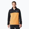 Columbia men's Steens Mountain Half Zip sunstone / black sweatshirt