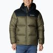 Columbia Puffect II Hooded stone green/ black men's down jacket