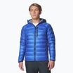 Men's Columbia Arctic Crest Down Hooded Mountain Blue Jacket