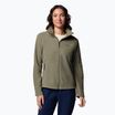 Columbia Fast Trek II stone green women's fleece sweatshirt