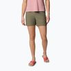 Women's trekking shorts Columbia Leslie Falls Short II stone green