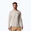 Men's Longsleeve Columbia Cirque River Pro Crew dark stone