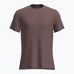 Men's Icebreaker Merino 125 Cool-Lite Sphere III SS Tee carob heather trekking t-shirt